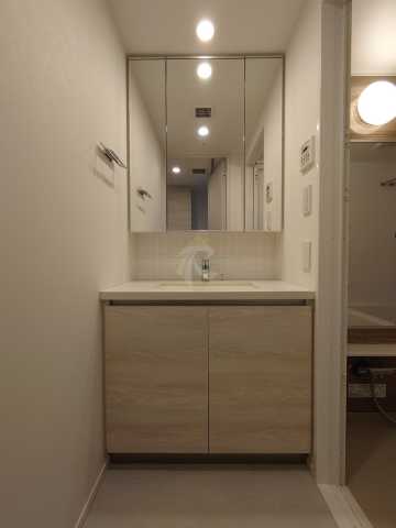 洗面設備　ザ・パークハビオ三軒茶屋