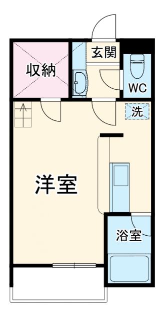 セザンヌ三谷2の間取り写真