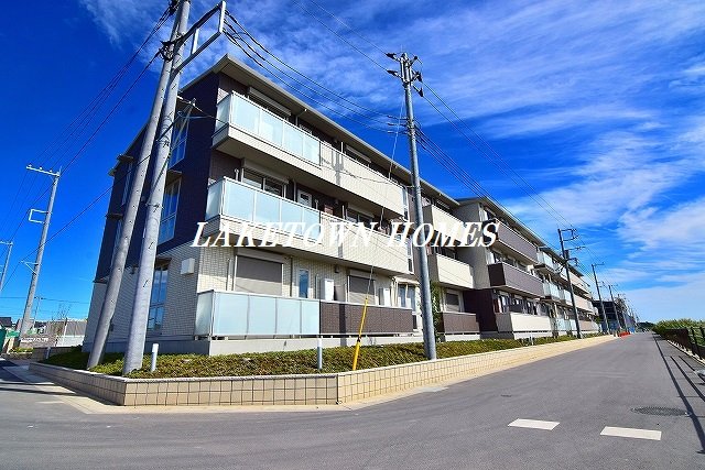 建物外観　レイクタウンでのお部屋探しは『地元の当社』にお任せ下さい！
