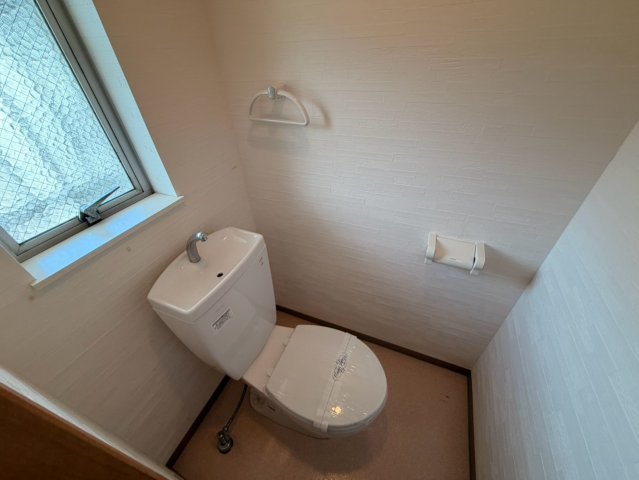 植田マンション神前のトイレ写真
