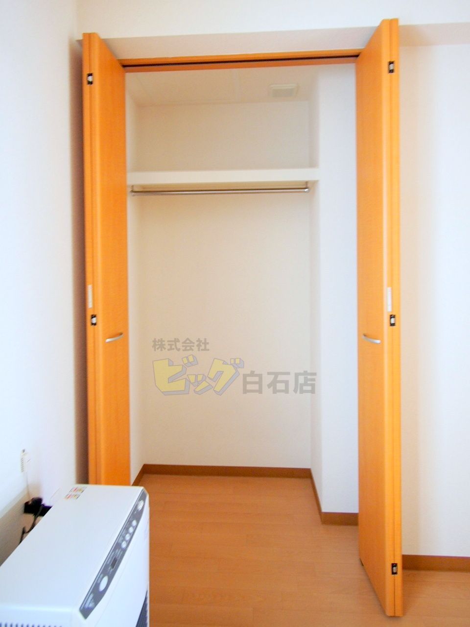 収納　各部屋にクローゼット付きです♪