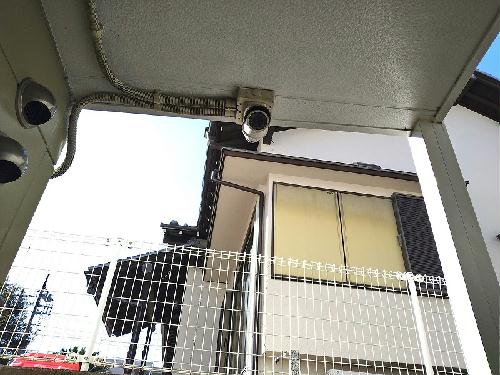 セキュリティ　防犯カメラ設置