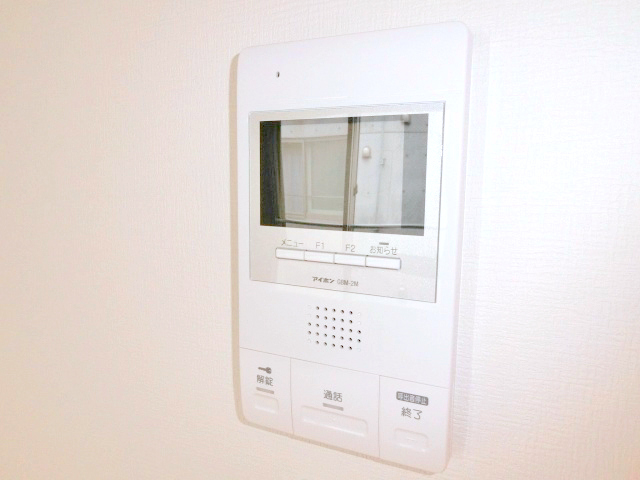 セキュリティ　モニター付きインターホンです♪