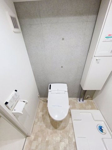 トイレ　ゆったりとした空間のトイレです