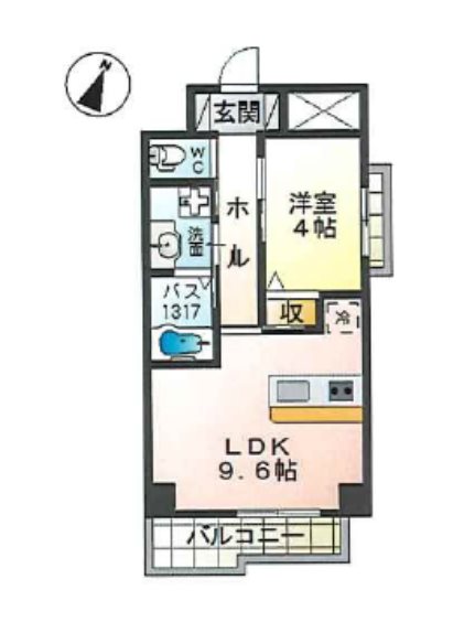YFセントラルヒルズの間取り写真