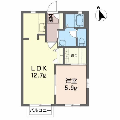 グランコートNの間取り写真