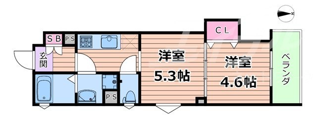 地下鉄長堀鶴見緑地線 門真南駅 徒歩9分 3階建 新築の間取り写真