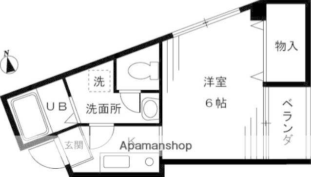 東京メトロ丸ノ内線 東高円寺駅 徒歩7分 3階建 築20年の間取り写真