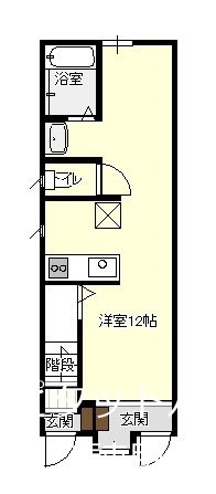 lux船越の間取り写真