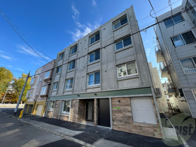 建物外観　札幌市北区北二十七条西「ｅｃｏａ北２７条」