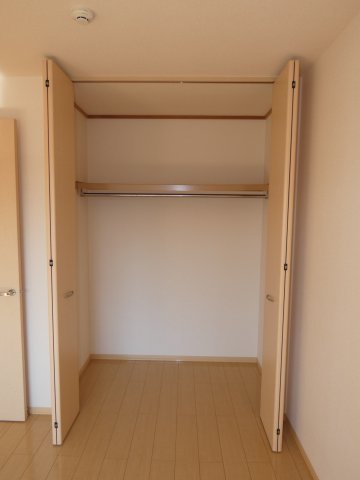 収納　たっぷりとした収納スペースです
