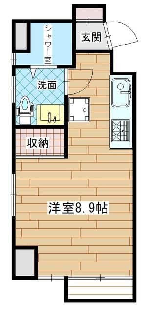 ＪＲ横浜線 相模原駅 徒歩10分 4階建 築38年の間取り写真