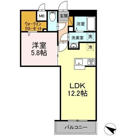 アーバンシャトー千葉中央の間取り写真
