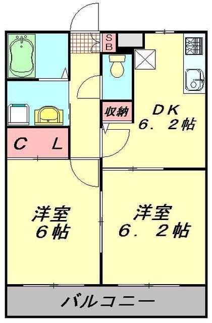 グリーンエコビレッジの間取り写真