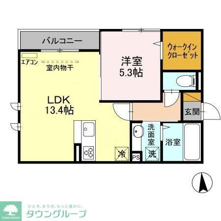 レジデンスおおたかの森の間取り写真
