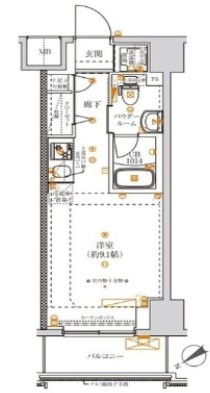 スパシエ東神奈川の間取り写真