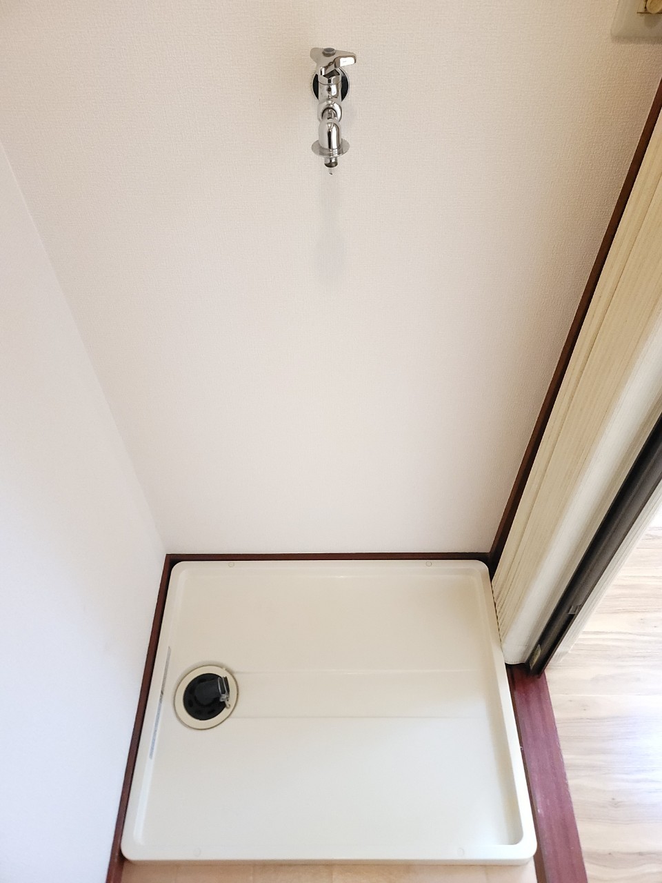 洗面設備　室内洗濯機置き場