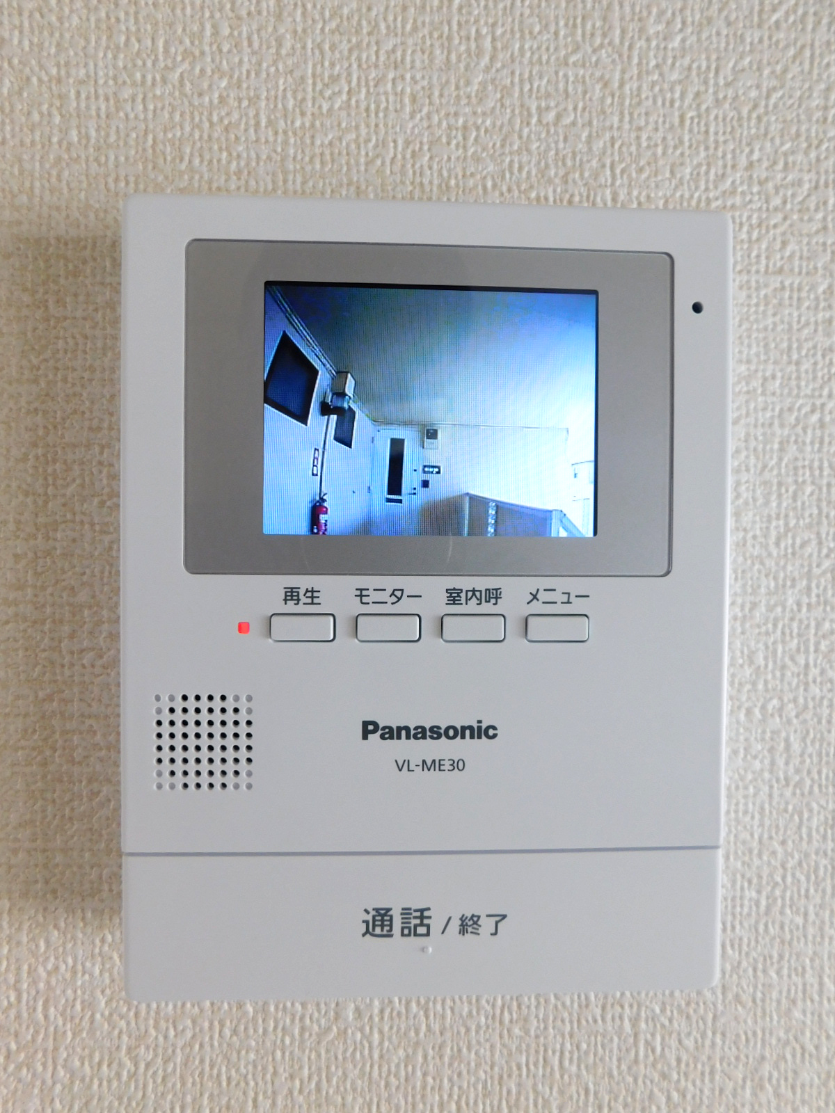 セキュリティ　録画機能付カラーＴＶモニターフォン