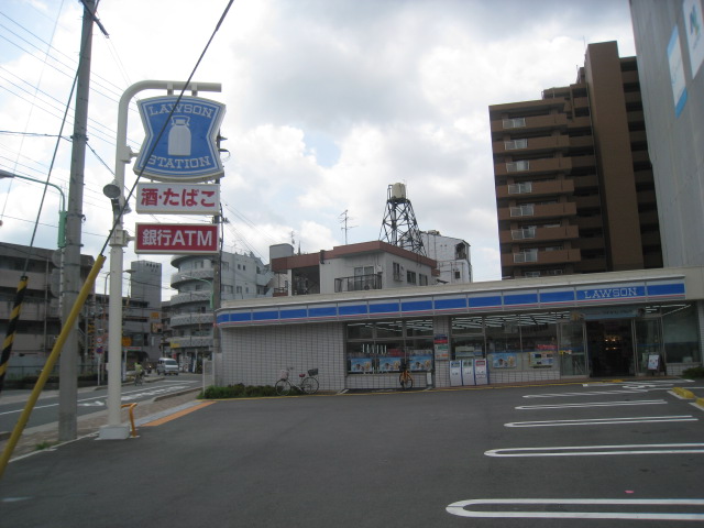 コンビニ　ローソンJR野崎駅北店（コンビニ）まで217m