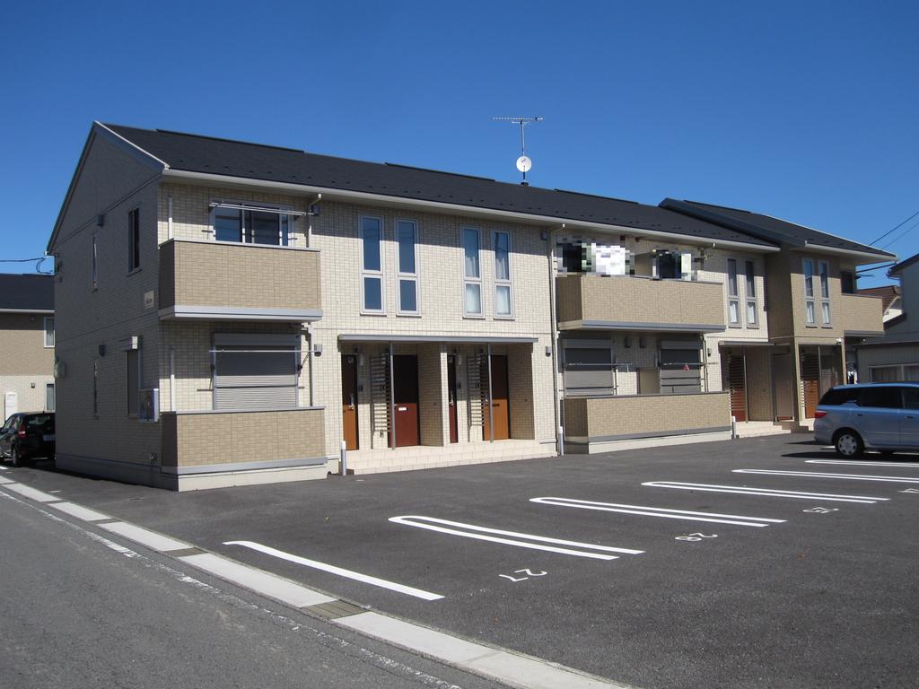 建物外観　アスターA　現地で待ち合わせでの案内も承ります。