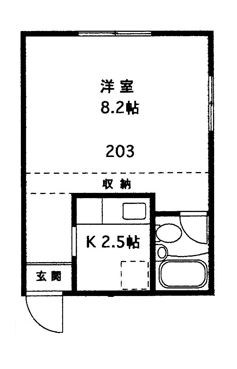 アルファコートの間取り