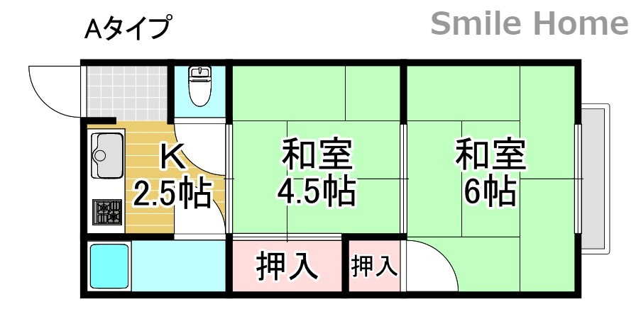 大領文化の間取り