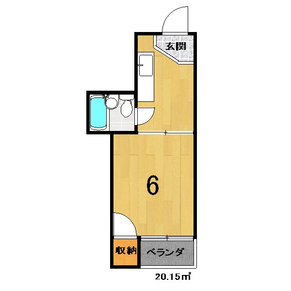 シモン堀川の間取り