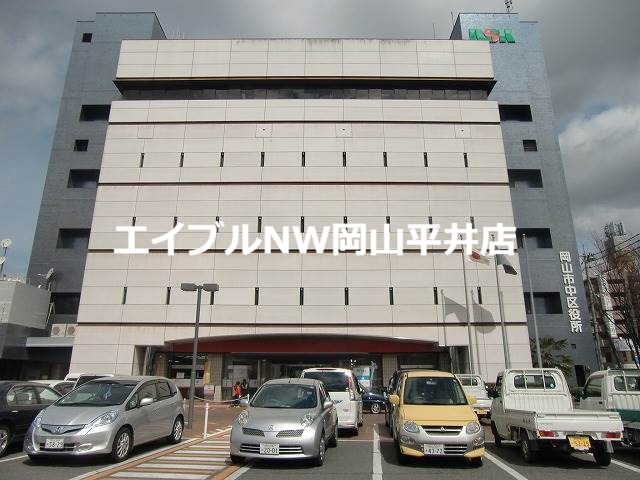 【岡山市中区西川原のマンションの役所】