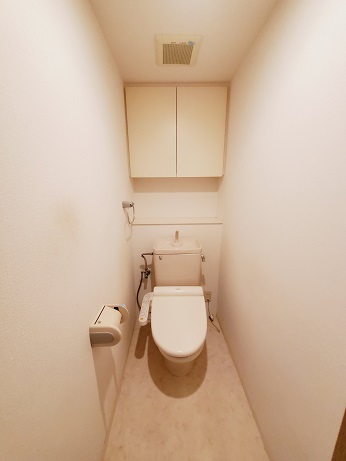 トイレ　※室内クリーニング前の写真です