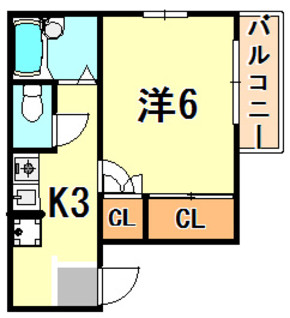 サマックスオザワハイツの間取り