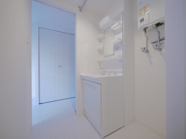 洗面設備　シャワードレッサー付きです！