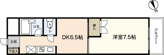 コスモスビルIIの間取り