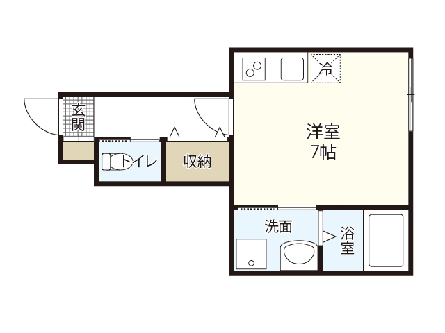 【ハーモニーパレス井口の間取り】