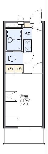 レオパレス花原の間取り