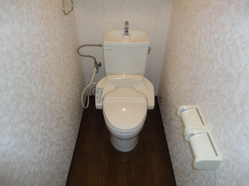 【栃木市薗部町のアパートのトイレ】