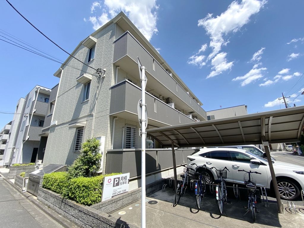 埼玉県富士見市西みずほ台１の賃貸アパートの外観