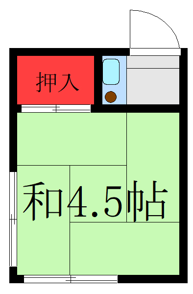 大和荘の間取り