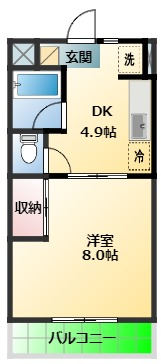 ハーモニー97の間取り