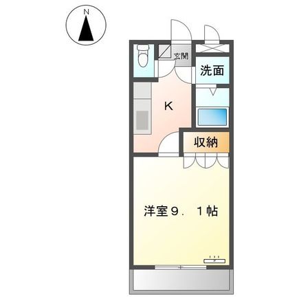 海部郡大治町大字堀之内のアパートの間取り