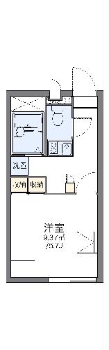 レオパレスダンデリオン野田の間取り