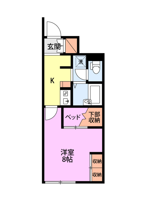 レオネクストひかりの間取り