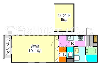 ベクヴェームの間取り