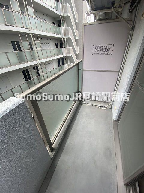 バルコニー　陽当たり良好なバルコニーです