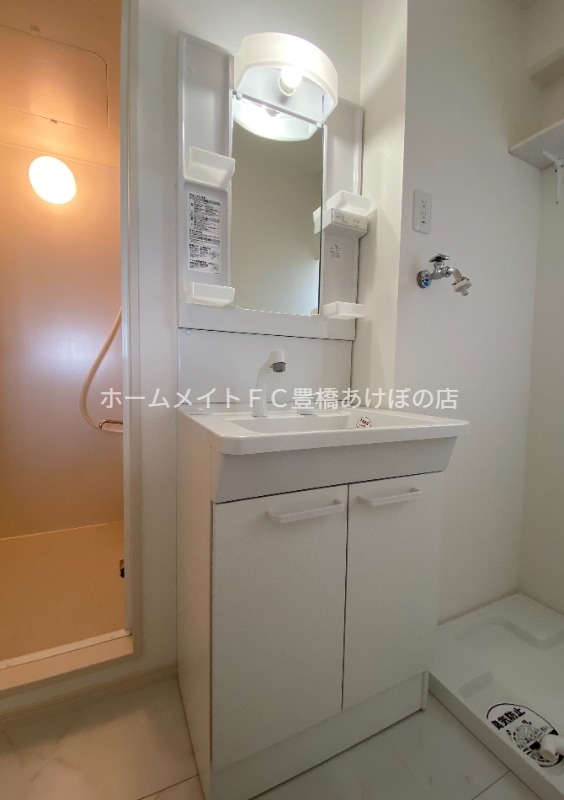 洗面設備　同型別部屋写真