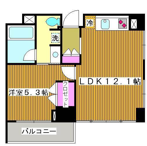 レヴィーガときわ台クロブの間取り