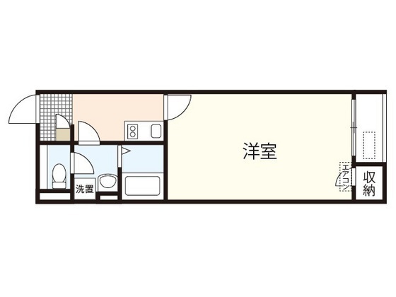 レオネクストＳＡＺＡＮＫＡの間取り