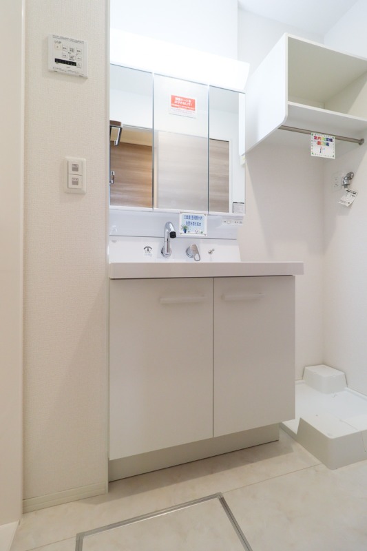 洗面設備　図面と現状に相違がある場合には現状を優先