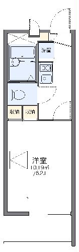 レオパレスヨシオの間取り