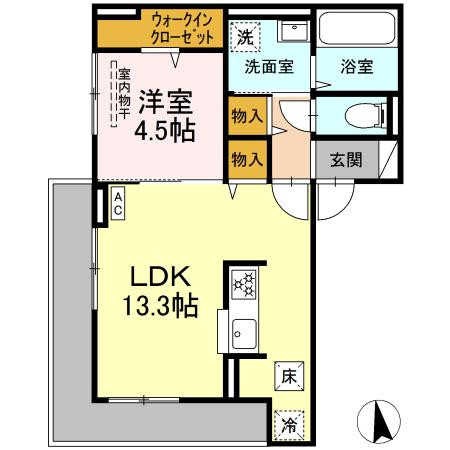 【ルナVIIの間取り】
