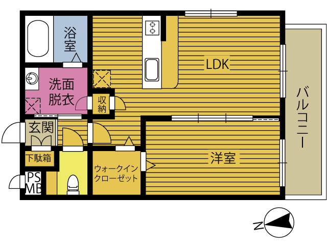 スフィーダ南町の間取り